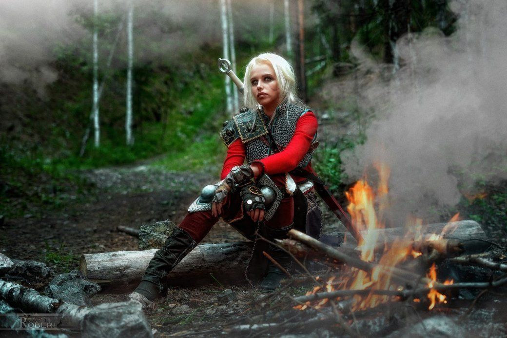 Косплей на Цири из The Witcher 3: Wild Hunt. Косплеер: Екатерина Тимонова. Фотограф: Роберт Зазин. Источник: https://vk.com/id66919303