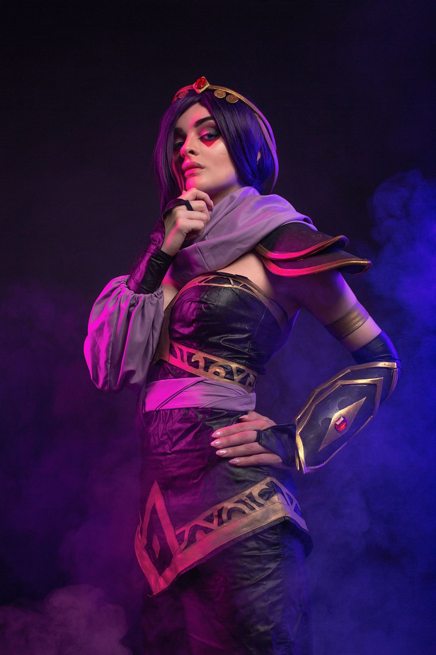 Косплей на Templar Assassin. Фотограф: Кристина Бородкина. Источник: &laquo;ВКонтакте&raquo;.