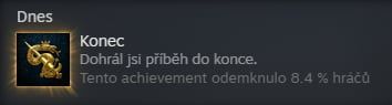 Достижение в Steam за прохождение сюжета Kingdom Come: Deliverance II
