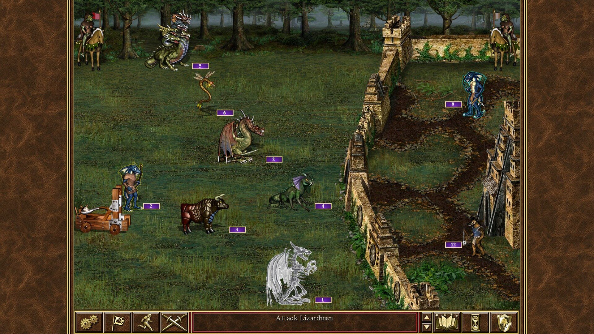 Скриншот из игры Heroes of Might and Magic 3