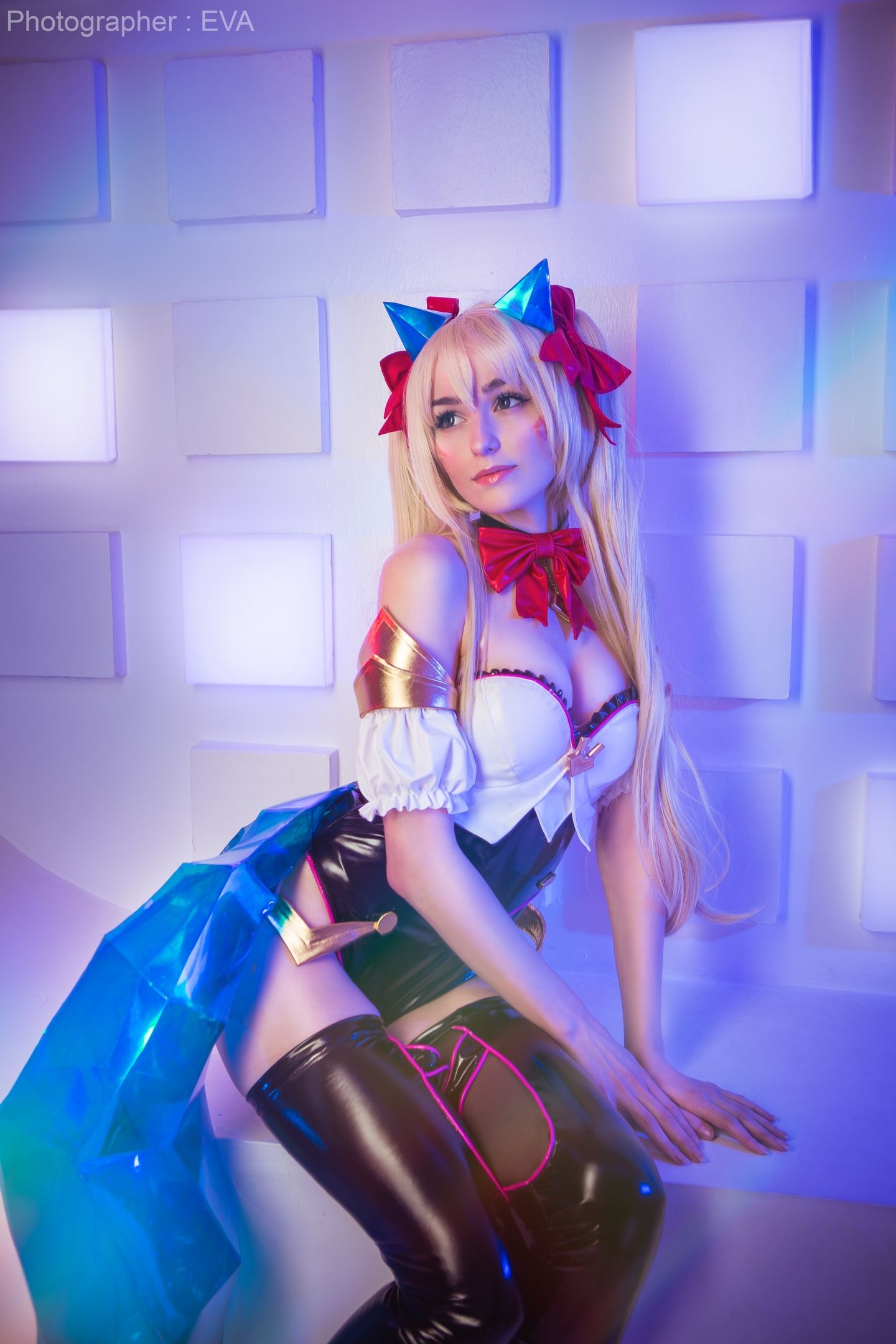 Косплей на Ahri. Косплеер: Анастасия Мелорин. Источник: vk.com/eva_cosplay_photo