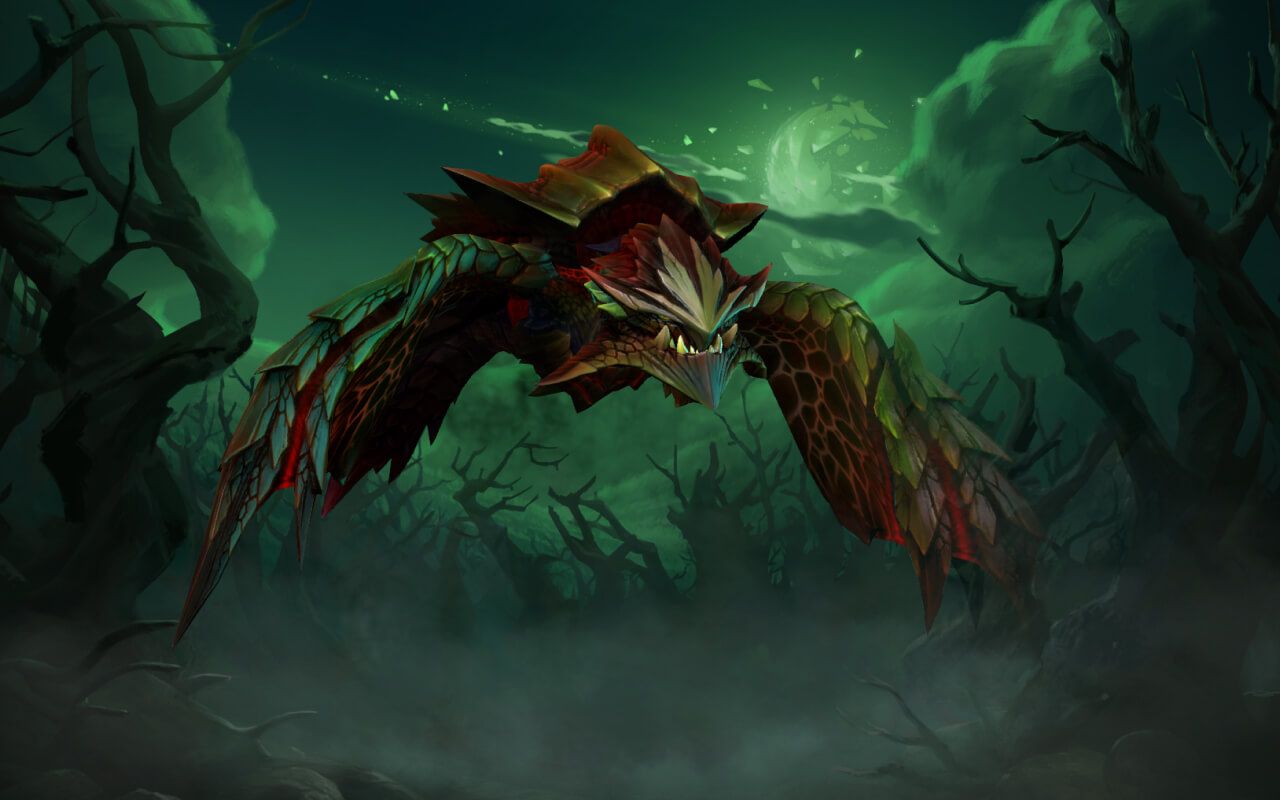 Предметы первого разряда в Hallowed Chest of the Diretide. Источник: Dota 2