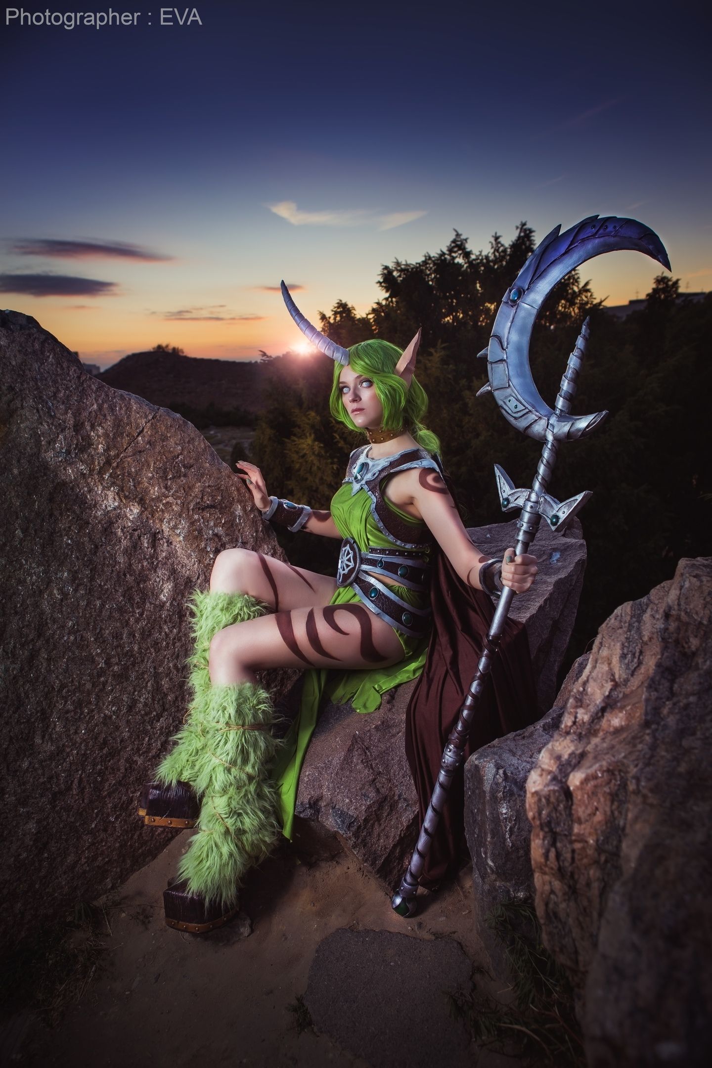 Dryad Soraka. Косплеер: Марина Пушкарева. Фотограф: Ева Давыдова. Источник: vk.com/eva_cosplay_photo