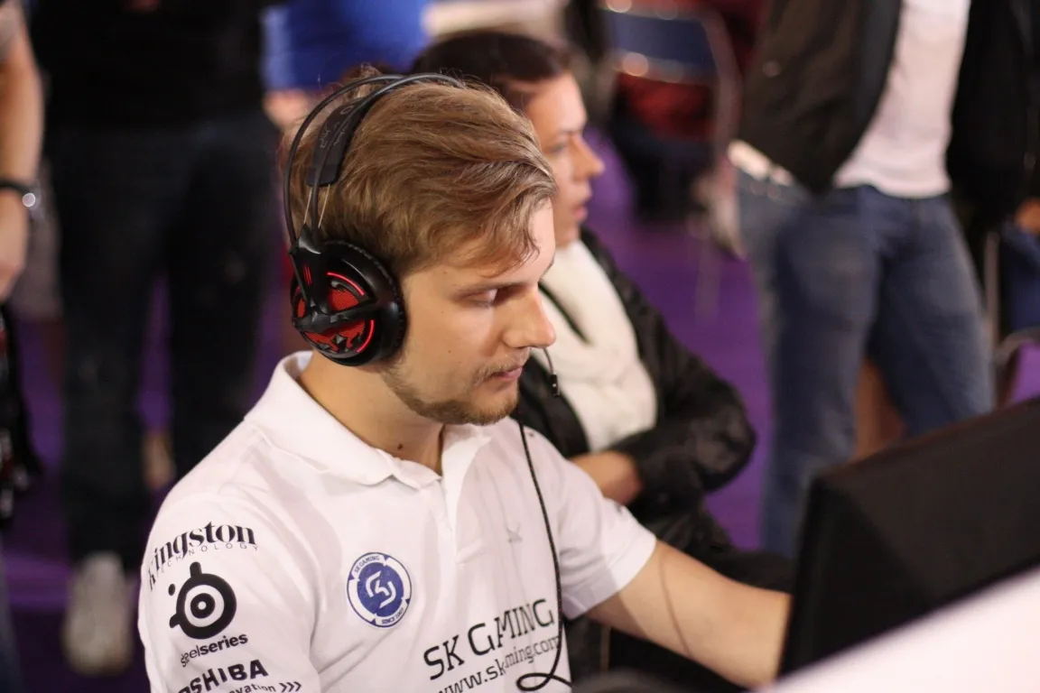 F0rest в составе SK Gaming на DreamHack Summer 2012 | Источник: Fragbite.se