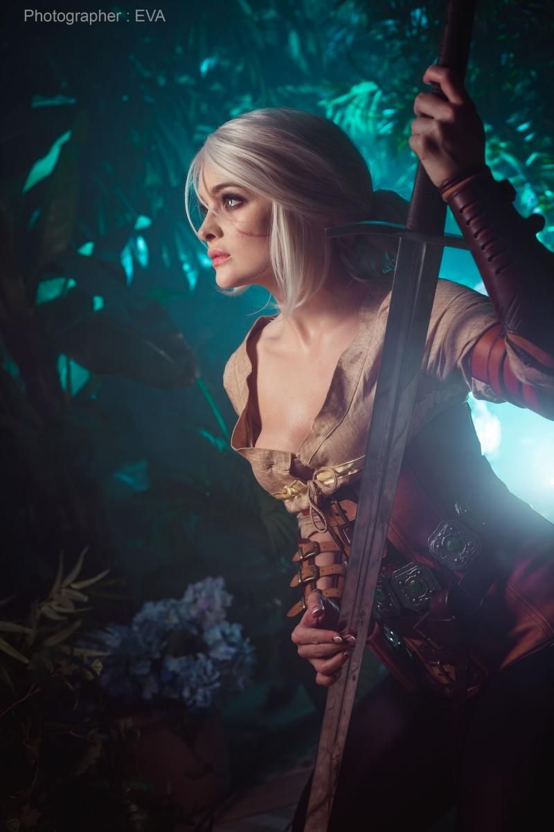 Косплей на Цири из The Witcher 3: Wild Hunt. Косплеер: София Летяго. Фотограф: Ева Давыдова. Источник: https://vk.com/sansreve