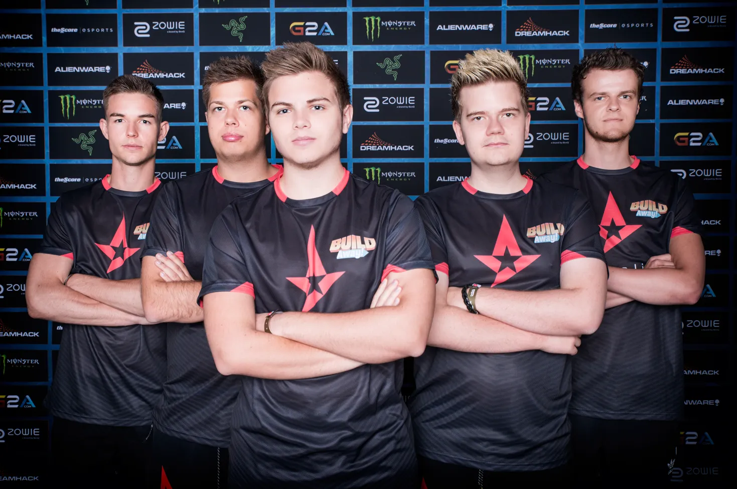 Состав Astralis на DreamHack Summer 2016 — на момент публикации материала на тир-1 сцене в качестве игрока продолжает выступать только karrigan | Источник: профиль DreamHack на flickr.com