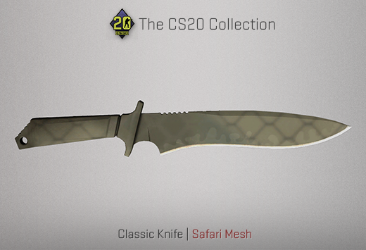 Скин Classic Knife | Источник: blog.counter-strike.net