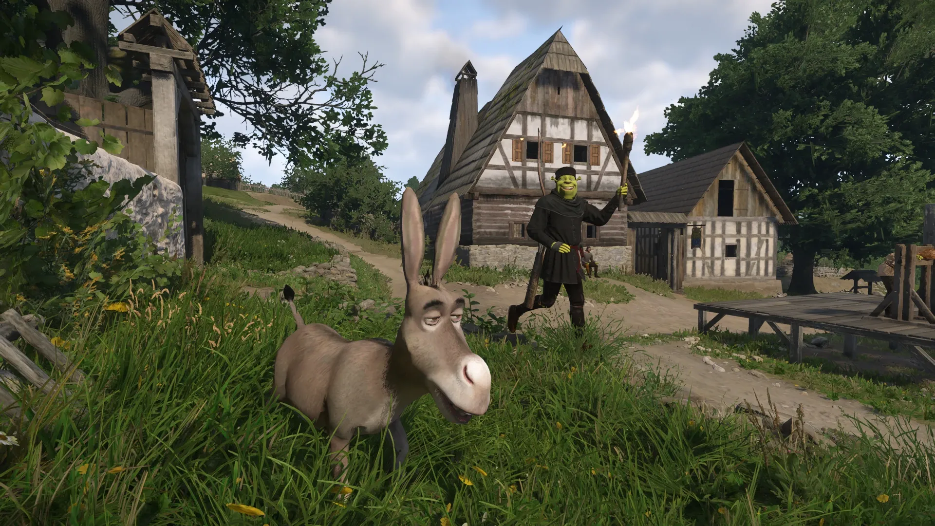 Шрек в Kingdom Come: Deliverance II. Источник: nexusmods.com