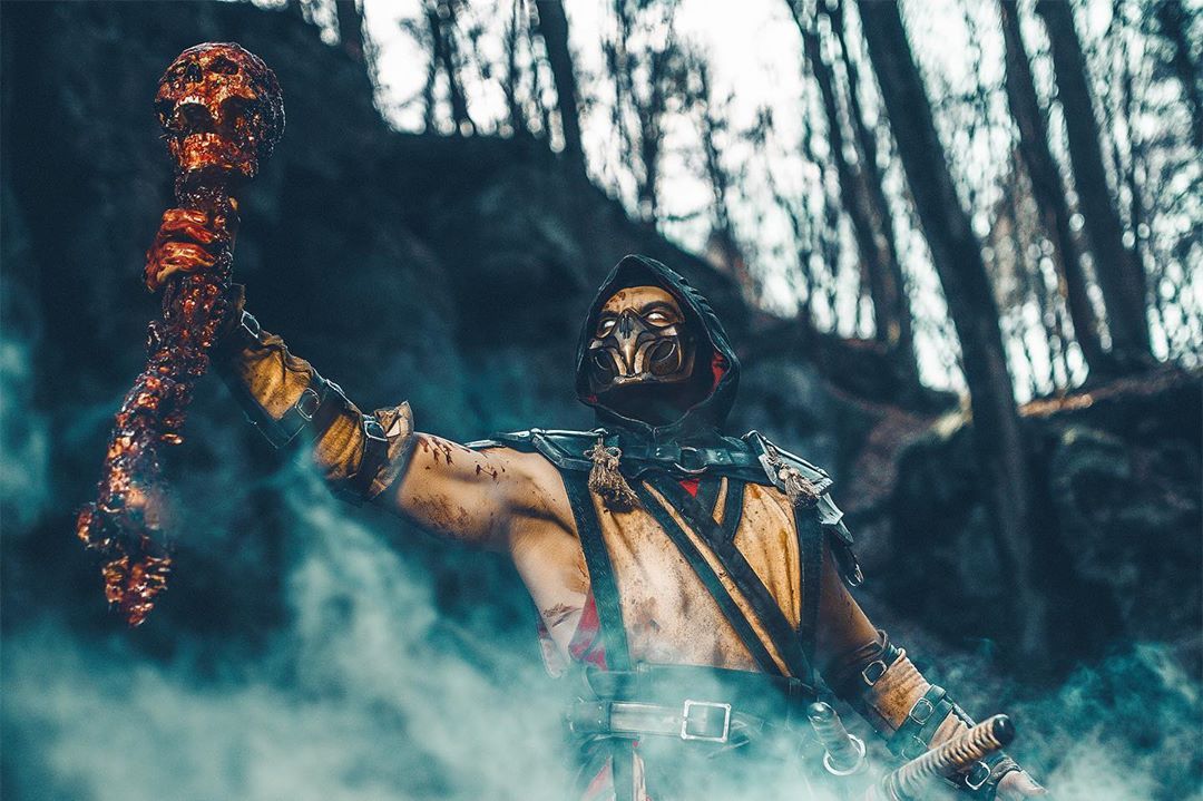 Скорпион из Mortal Combat. Источник: instagram.com/maul_cosplay