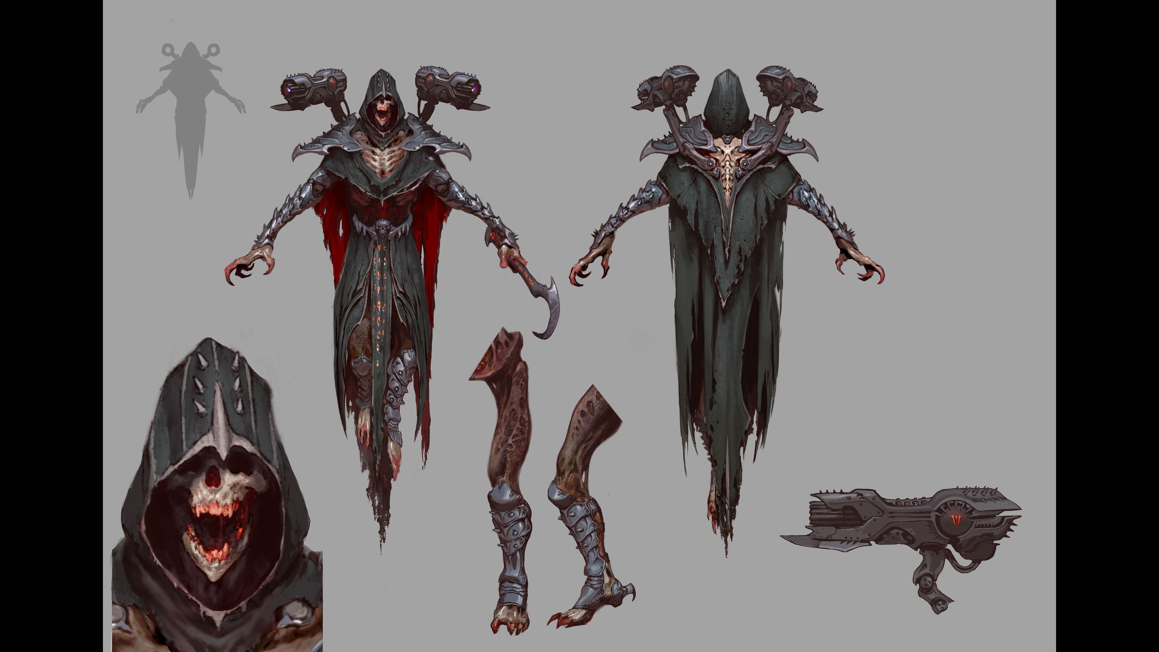 Концепт-арт Ревенанта | Источник: x.com/DOOM