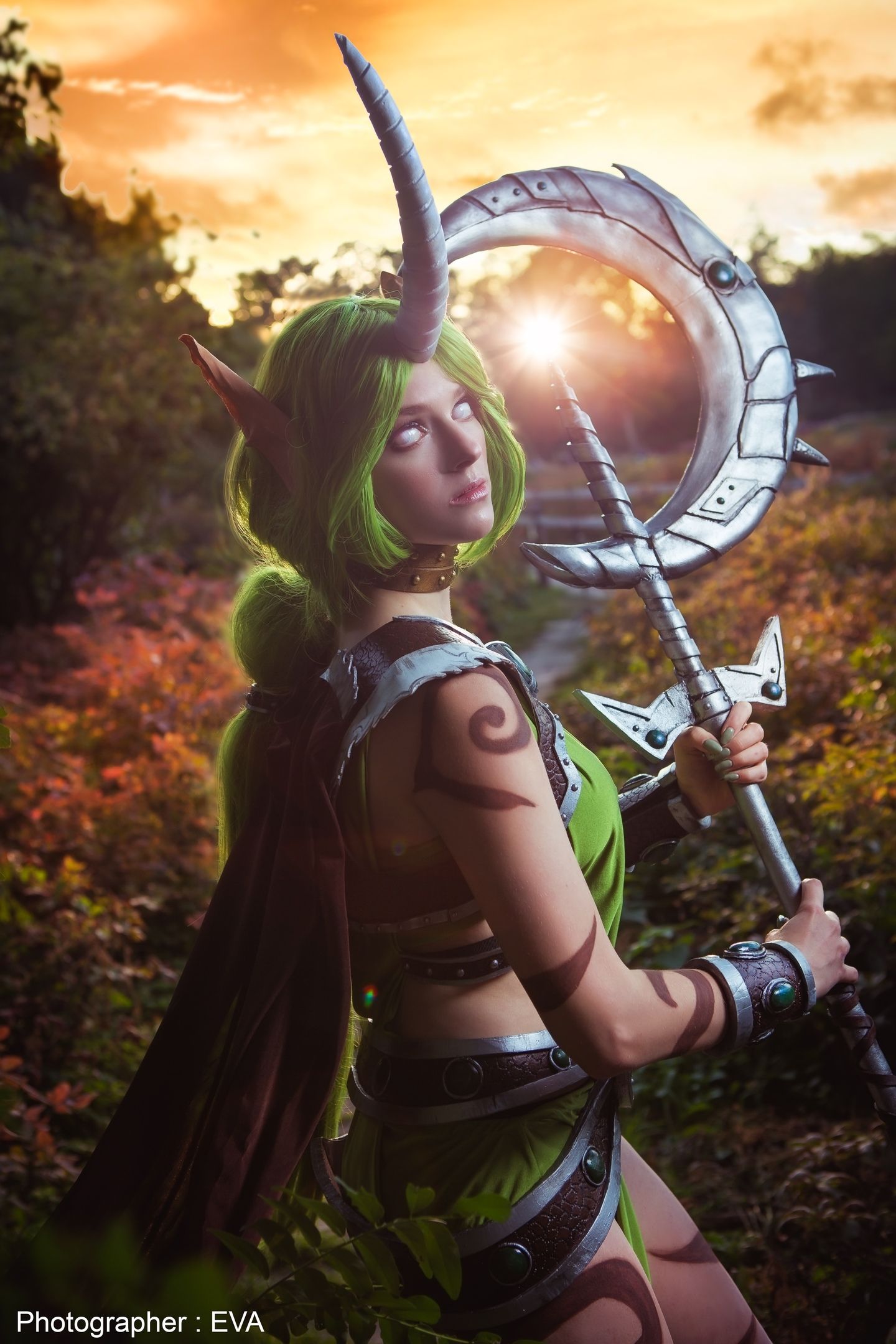 Dryad Soraka. Косплеер: Марина Пушкарева. Фотограф: Ева Давыдова. Источник: vk.com/eva_cosplay_photo