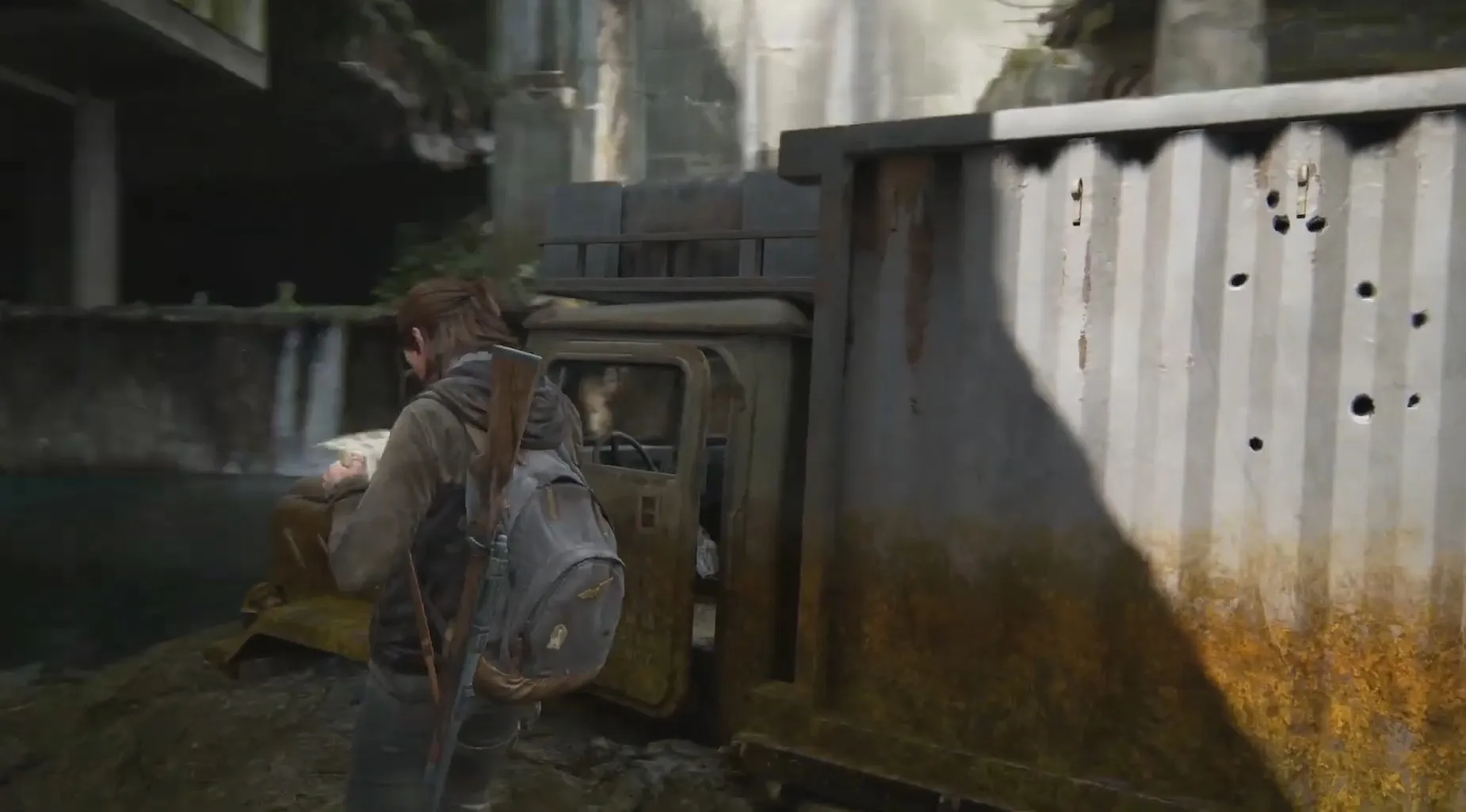 Скриншот из игры The Last of Us Part II
