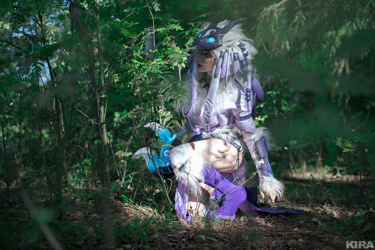 Косплей на Kindred из League of Legends. Косплеер: Reilin. Фотограф: KIRA. Источник фото: vk.com/kmitenkova_photoarts