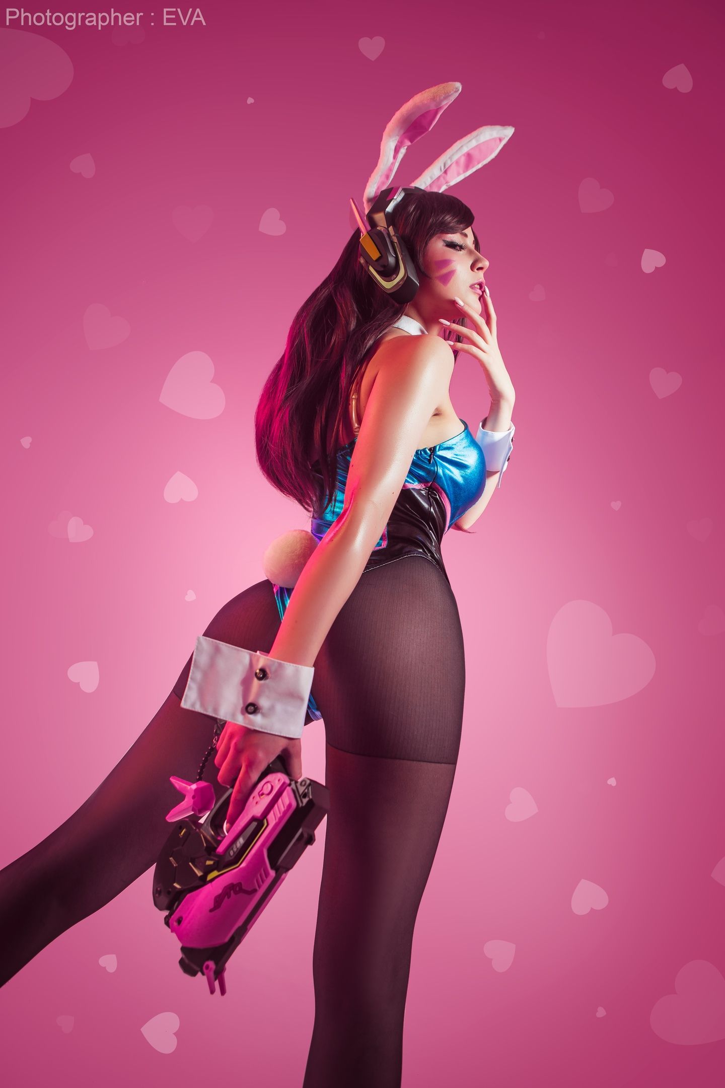 Косплей на D.Va из Overwatch. Косплеер: Oichi. Фотограф: Ева Давыдова. Источник: vk.com/oichidream