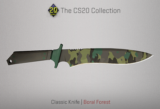 Скин Classic Knife | Источник: blog.counter-strike.net