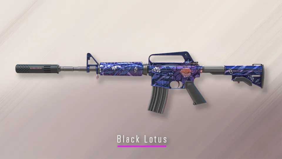 M4A1-S | Black Lotus. Источник: блог CS2 в Steam