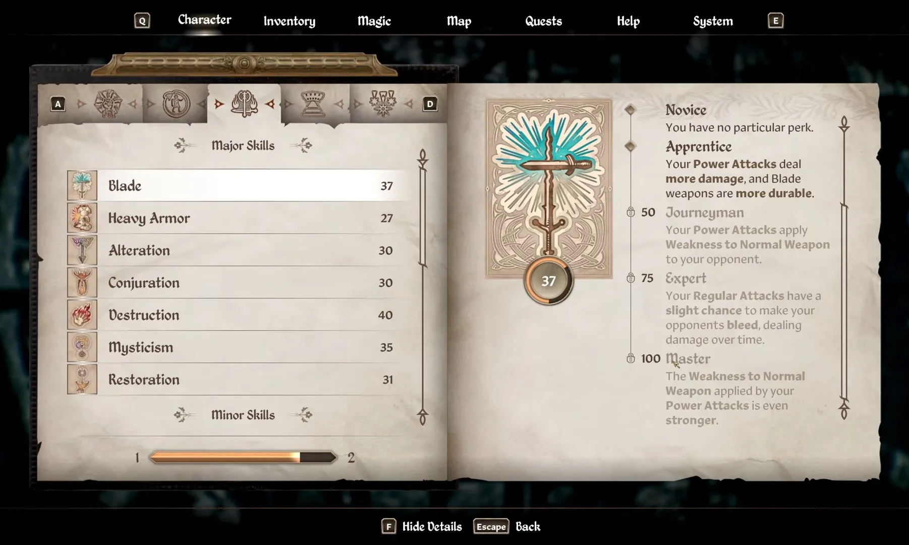 Скриншот из игры The Elder Scrolls IV: Oblivion Remastered
