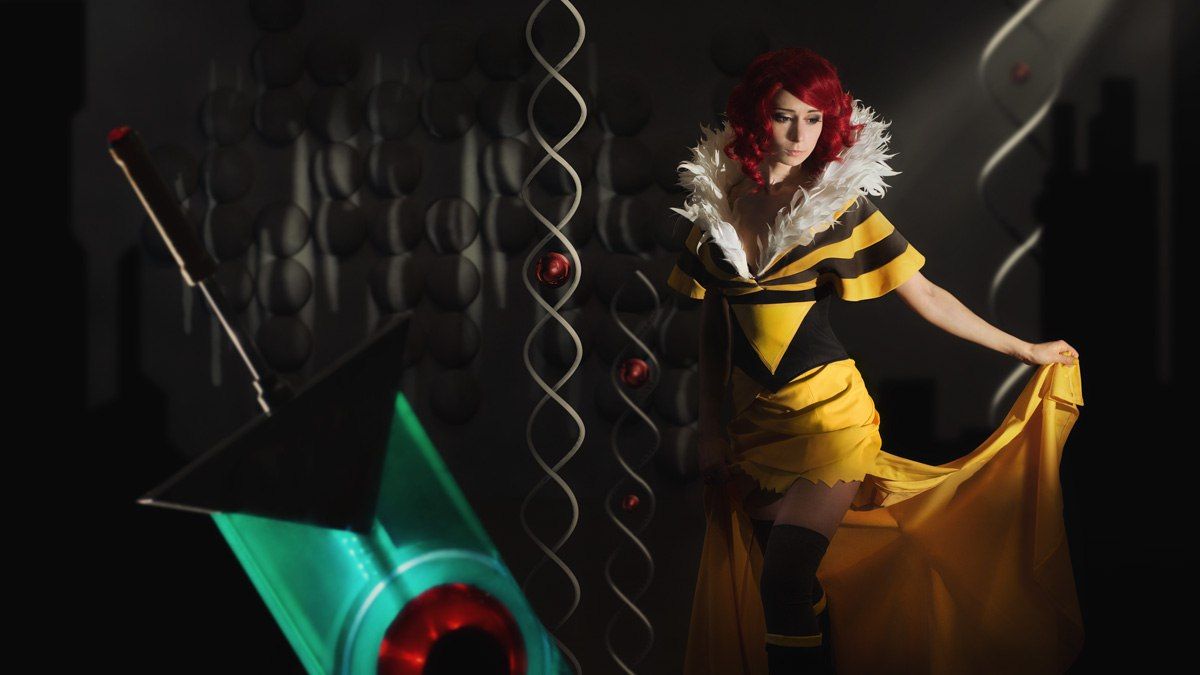 Косплей на Red из Transistor. Косплеер: Анастасия Мирамарта. Фотограф: Аннет Воронная. Источник: vk.com/annet_voronaya