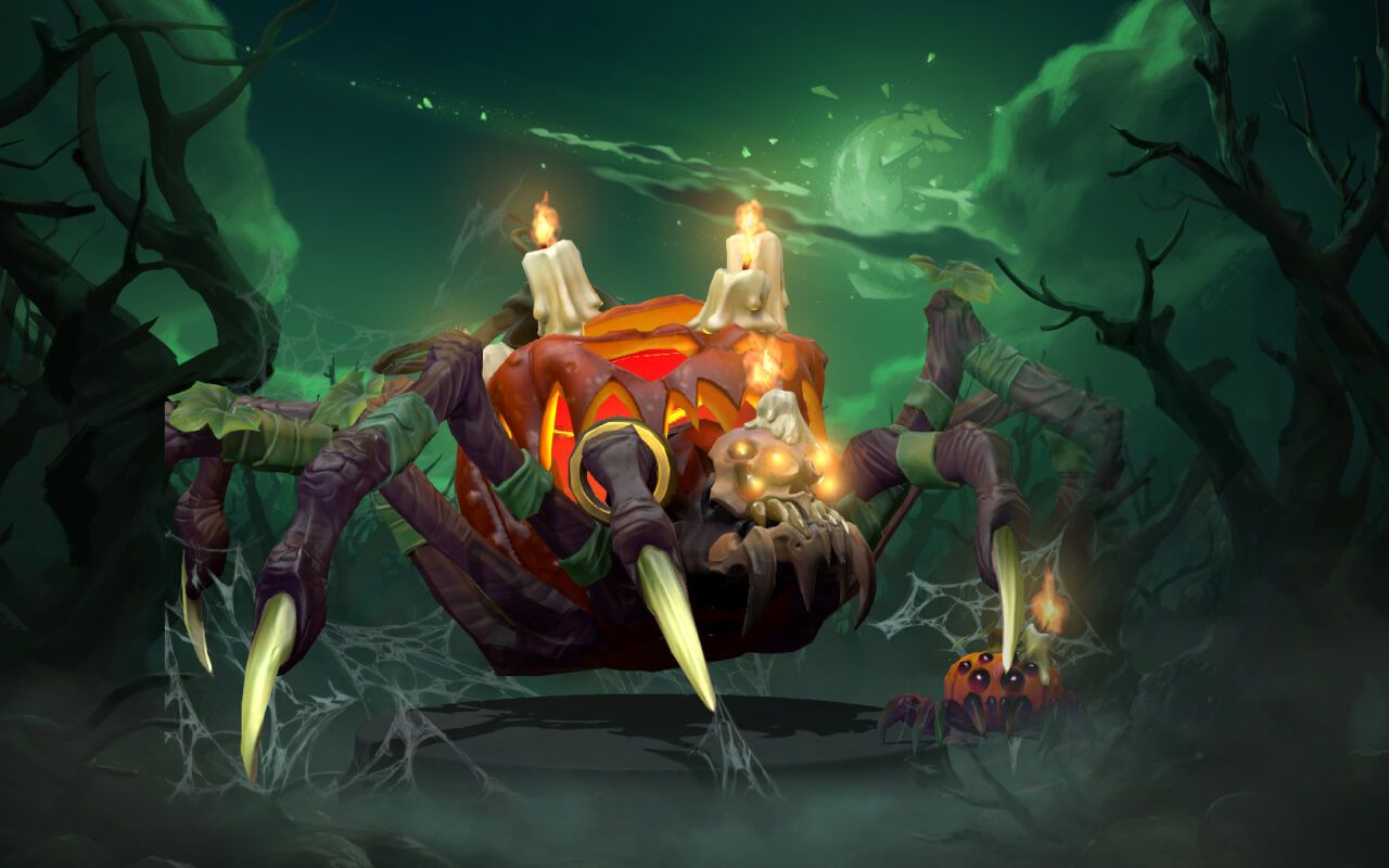 Предметы первого разряда в Hallowed Chest of the Diretide. Источник: Dota 2