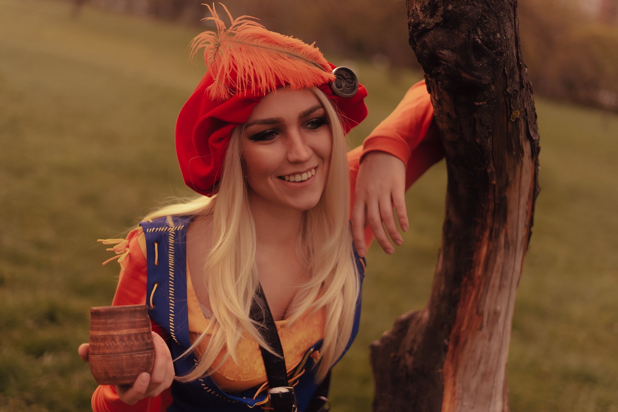 Косплей на Присциллу из The Witcher 3. Косплеер: Freya Veles. Фотограф: Фёкла Баклажанова. Источник: vk.com/freyavelescosplay