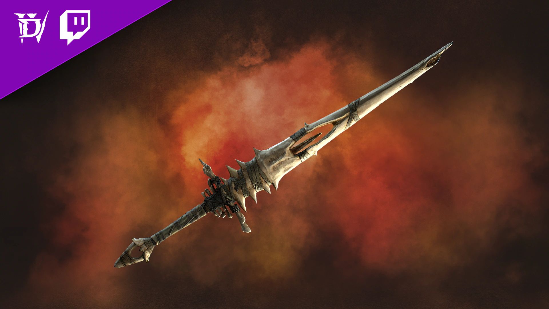 Двуручный меч «Кость громилы» в Diablo IV. Источник: blizzard.com