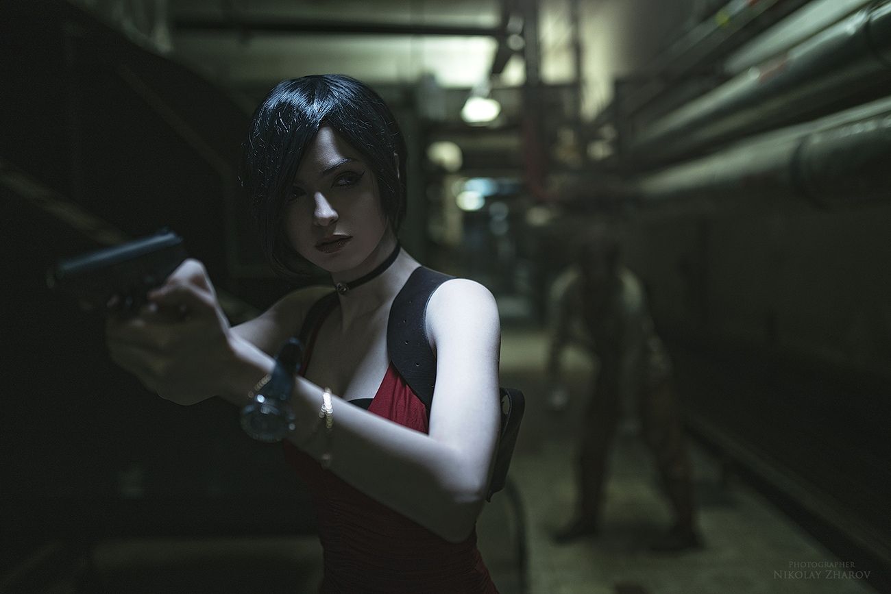 Косплей на Аду Вонг из Resident Evil. Косплеер: Алиса Шпигель. Фотограф: Николай Жаров. Источник: vk.com/nikolay_photogroup