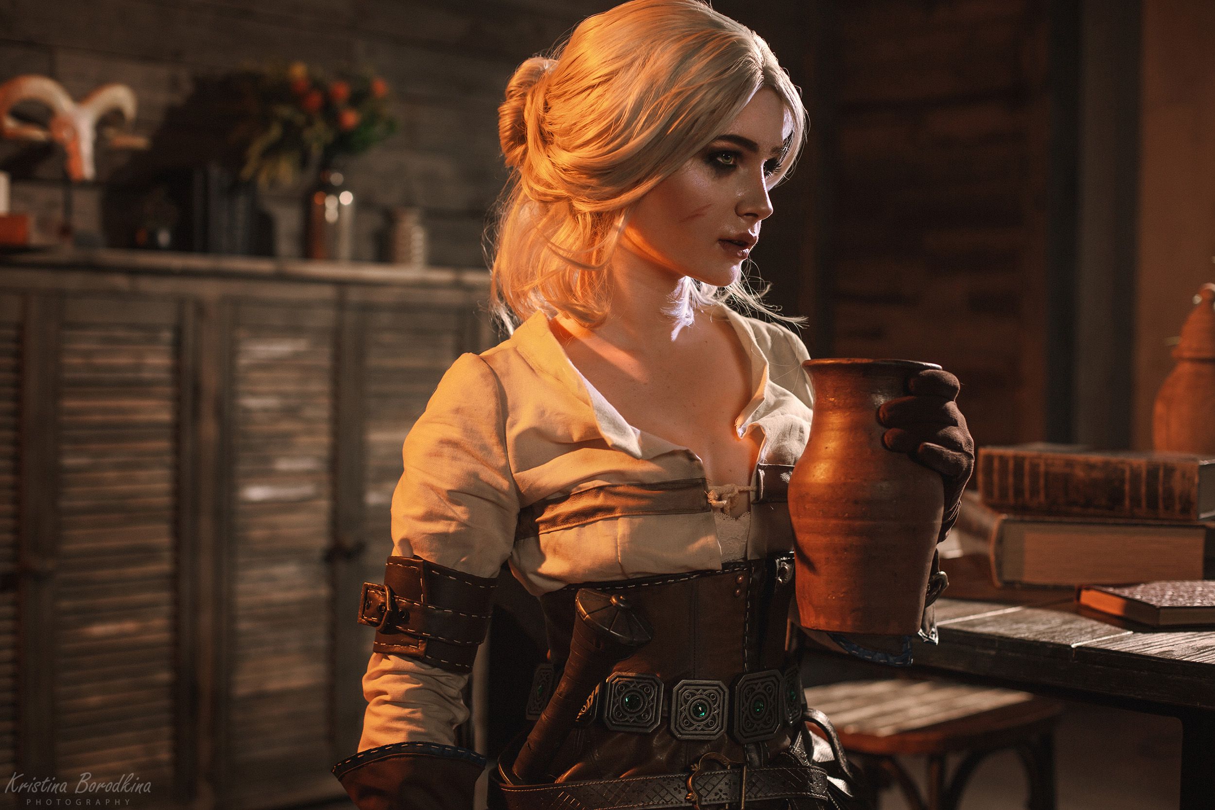 Косплей на Цири из The Witcher 3: Wild Hunt. Косплеер: Кристина Волкова. Фотограф: Кристина Бородкина. Источник: vk.com/kristina_borodkina_photo