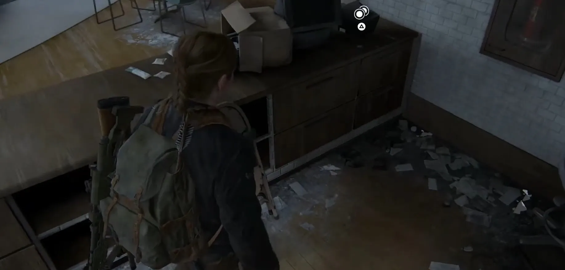 Скриншот из игры The Last of Us Part II
