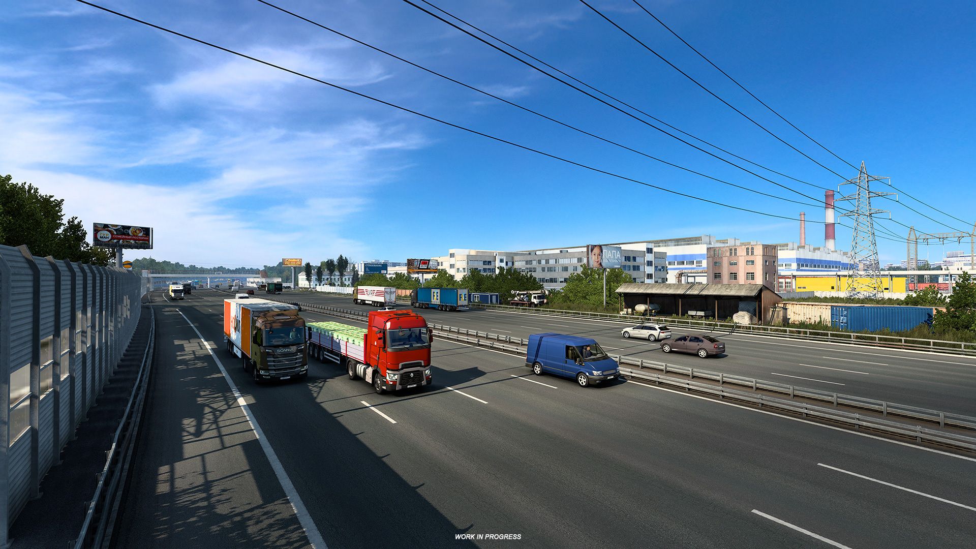 Euro Truck Simulator 2 &mdash; Heart of Russia.
Источник: SCS Software