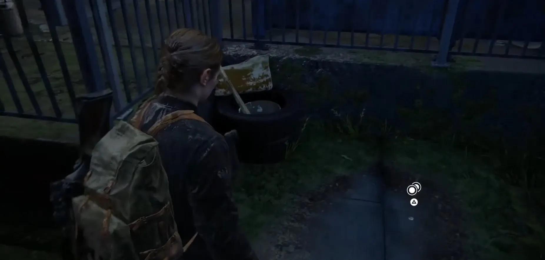 Скриншот из игры The Last of Us Part II