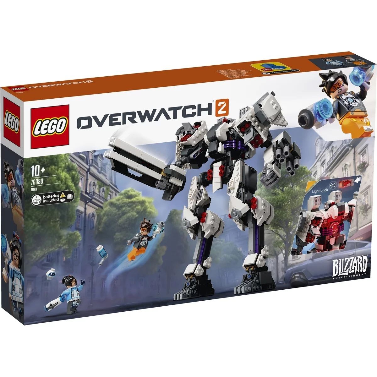 Набор LEGO по Overwatch 2. LEGO &laquo;Overwatch&raquo; &mdash; 76980: &laquo;Titan&raquo;. Источник: vk.com/fresh_lego_news