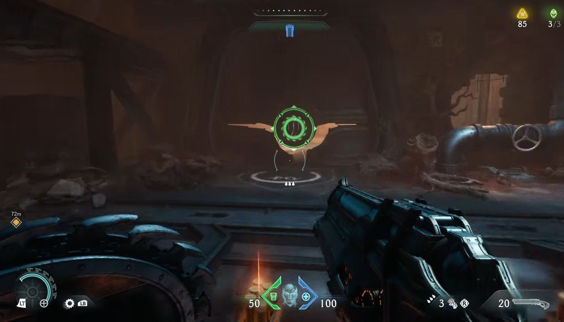 Скриншот из игры DOOM: The Dark Ages
