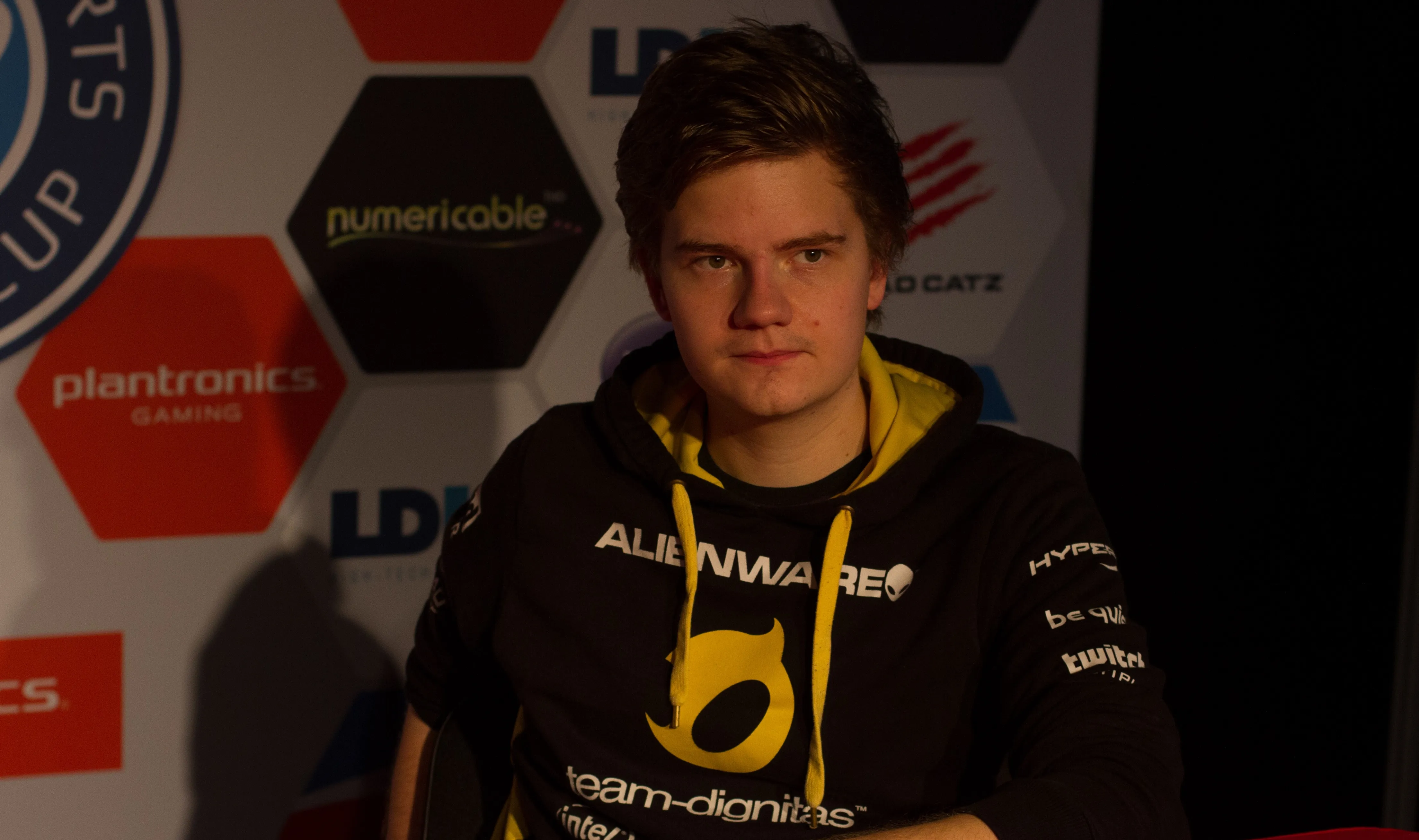 dupreeh в составе Dignitas, 2014 год.