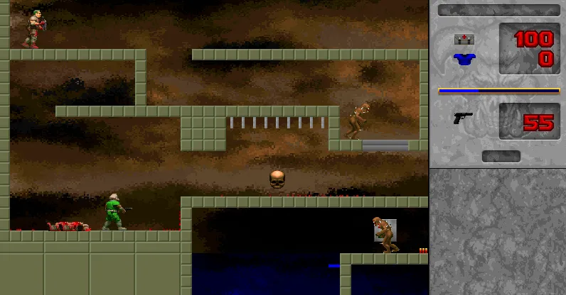 Скриншот из Doom 2D