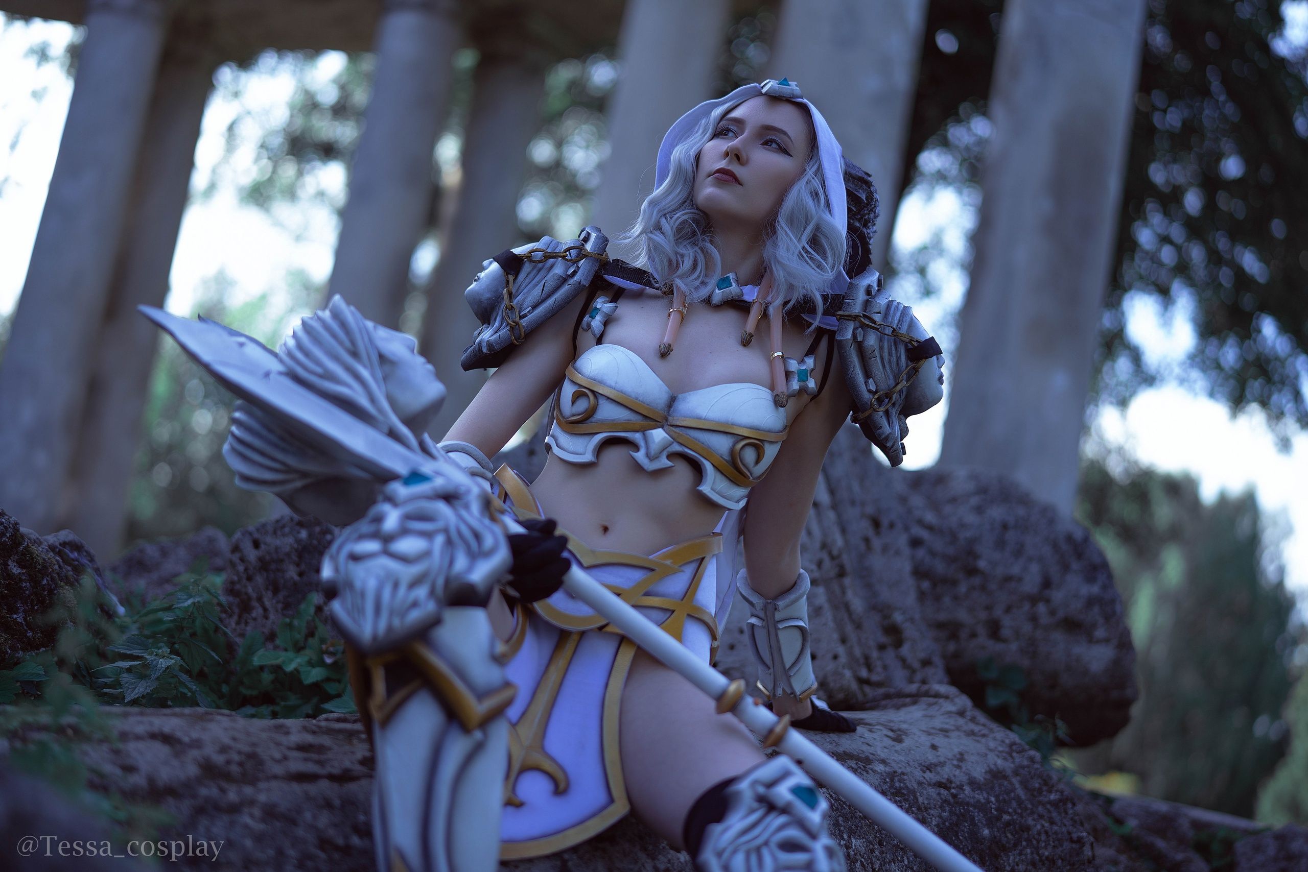 Косплей на дренейку из World of Warcraft. Косплеер: Tessa cosplay. Источник: vk.com/tessa_cosplay