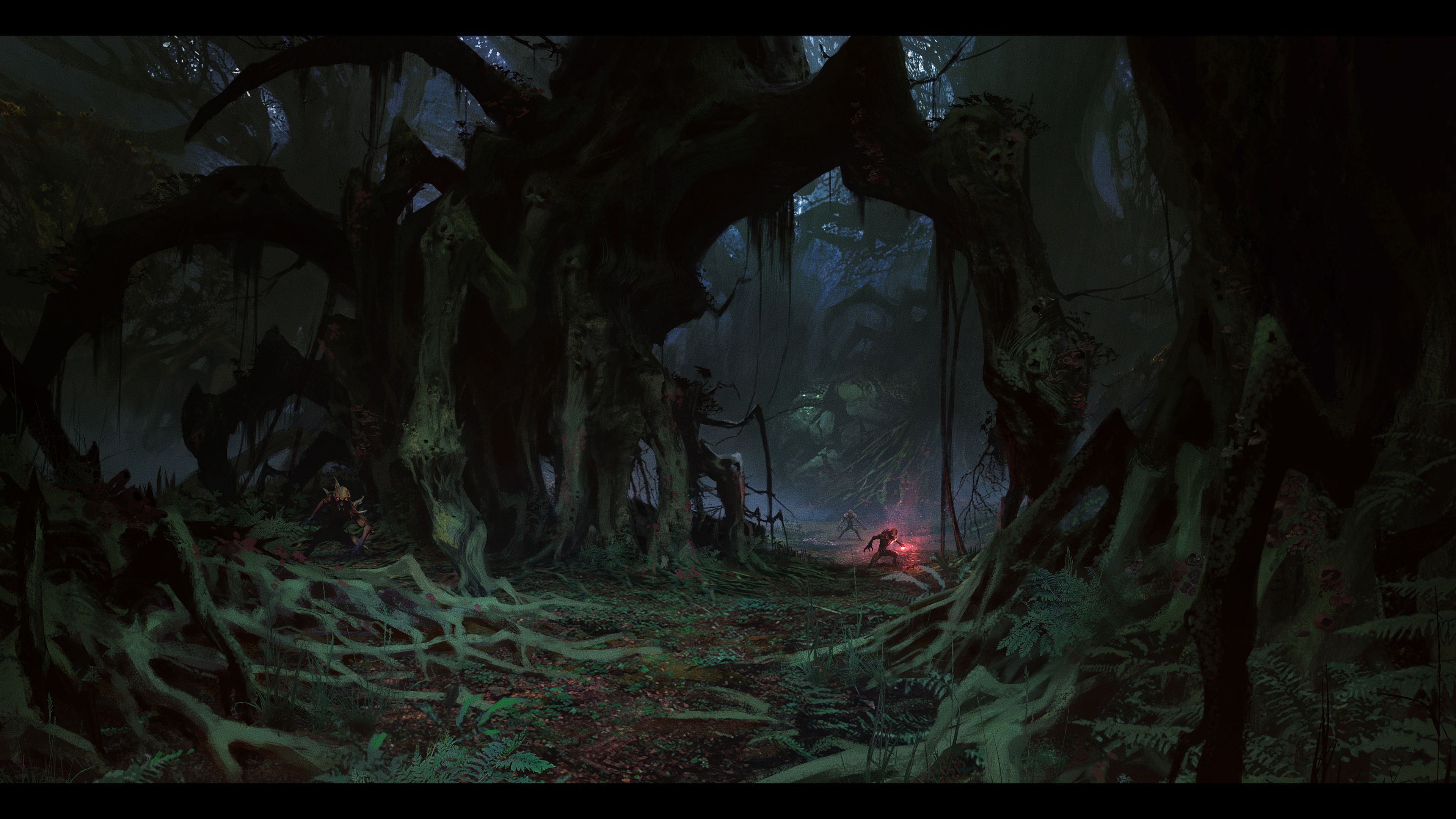 Концепт-арт Abyssal Forest | Источник: x.com/DOOM