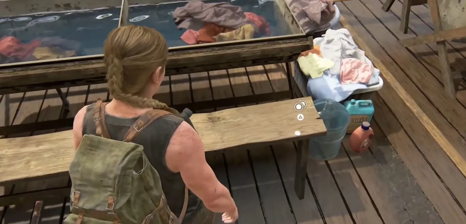 Скриншот из игры The Last of Us Part II