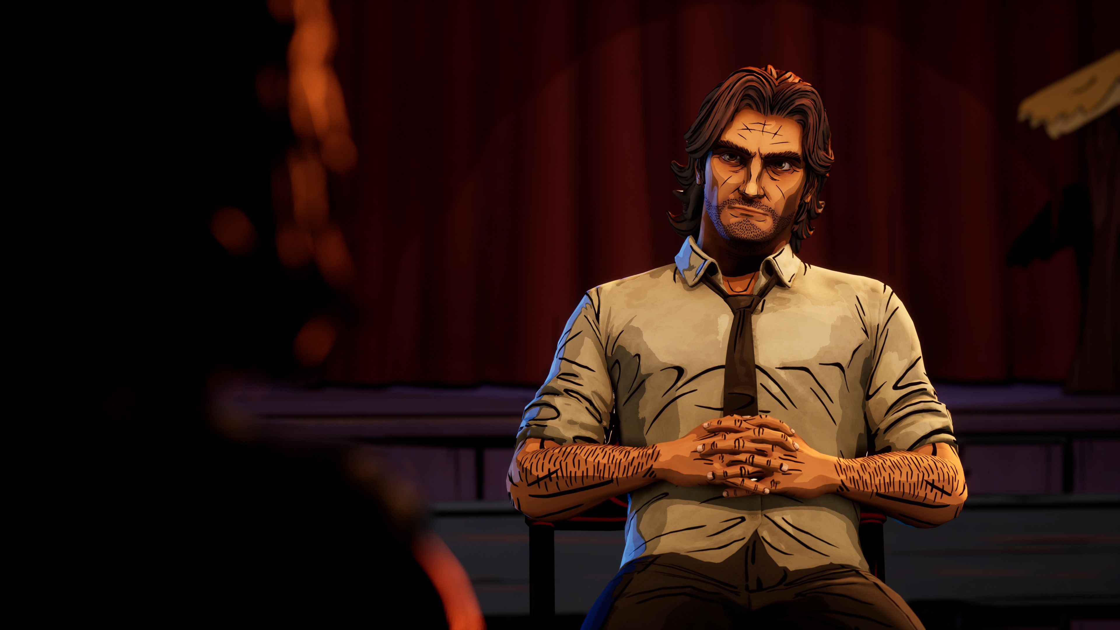 Кадр из игры The Wolf Among Us 2