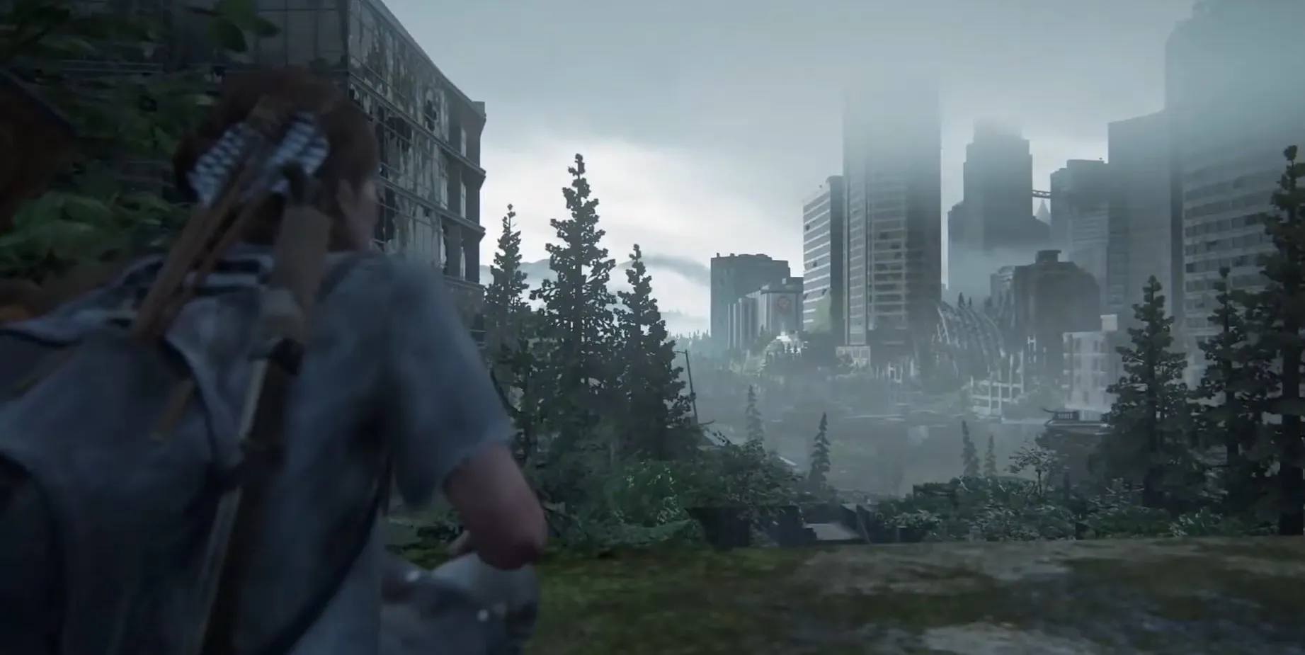Скриншот из игры The Last of Us Part II