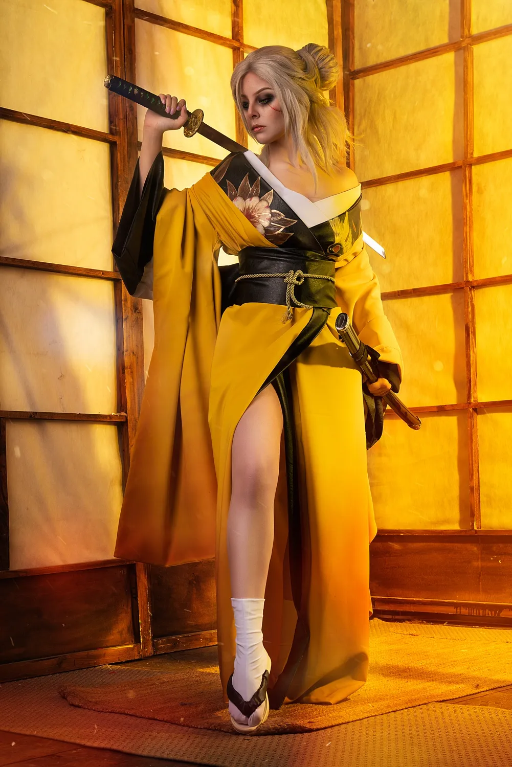 Косплей на японскую версию Цири из The Witcher 3 | Источник: hellyvalentine_cosplay