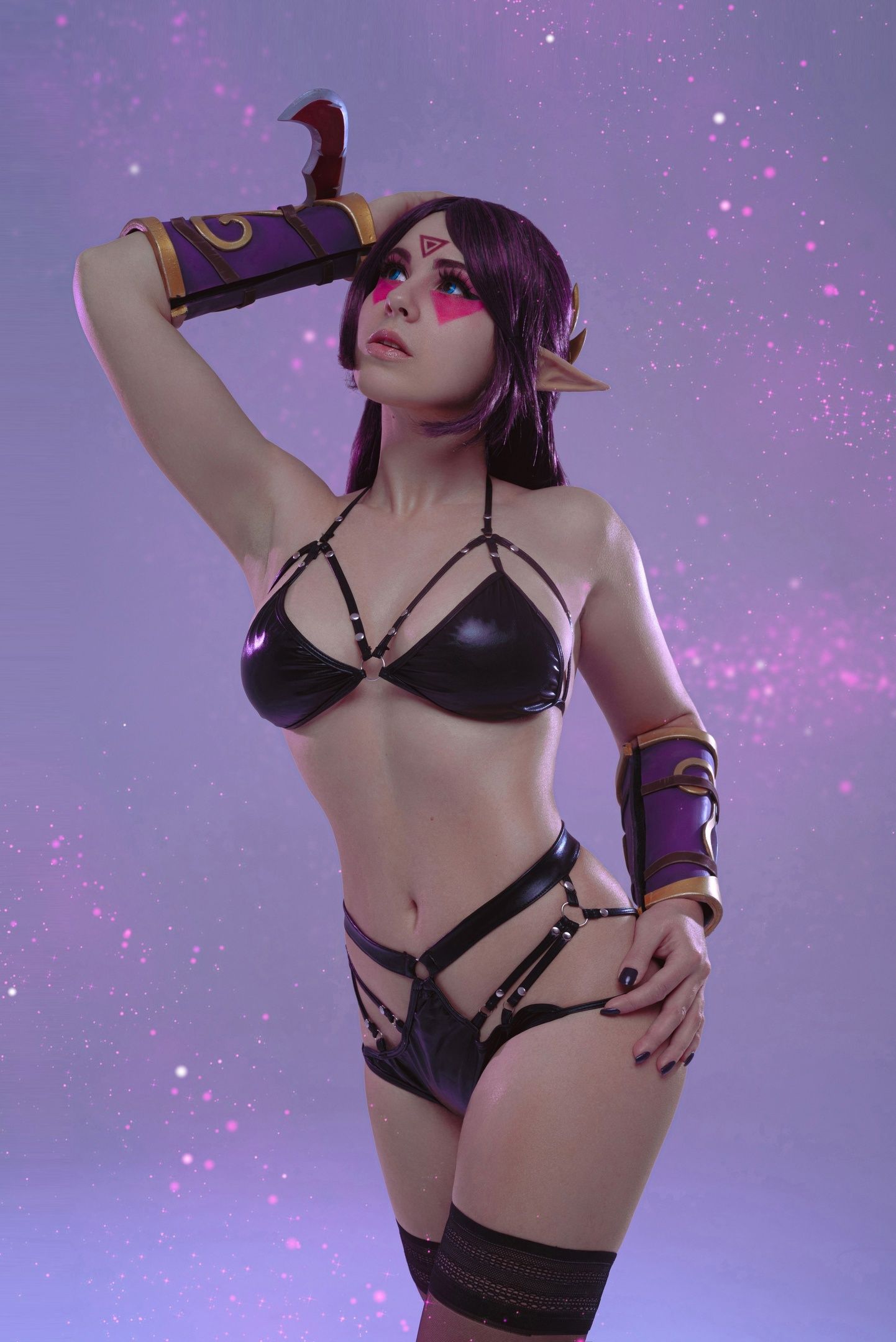 Косплей на Templar Assassin из Dota 2. Косплеер: Yuna Kairi. Источник: vk.com/yunakairicosplay