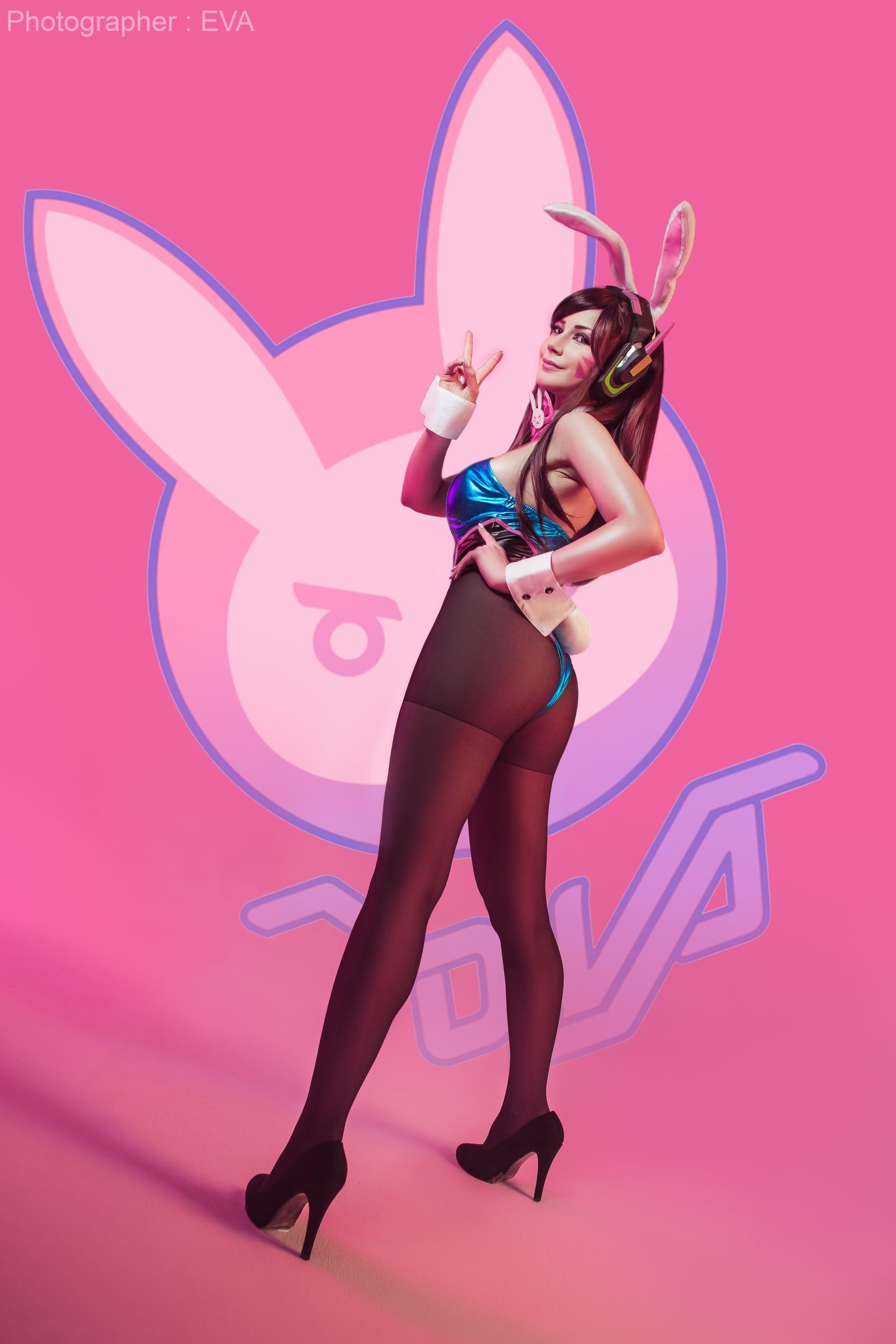 Косплей на D.Va из Overwatch. Косплеер: Oichi. Фотограф: Ева Давыдова. Источник: vk.com/oichidream