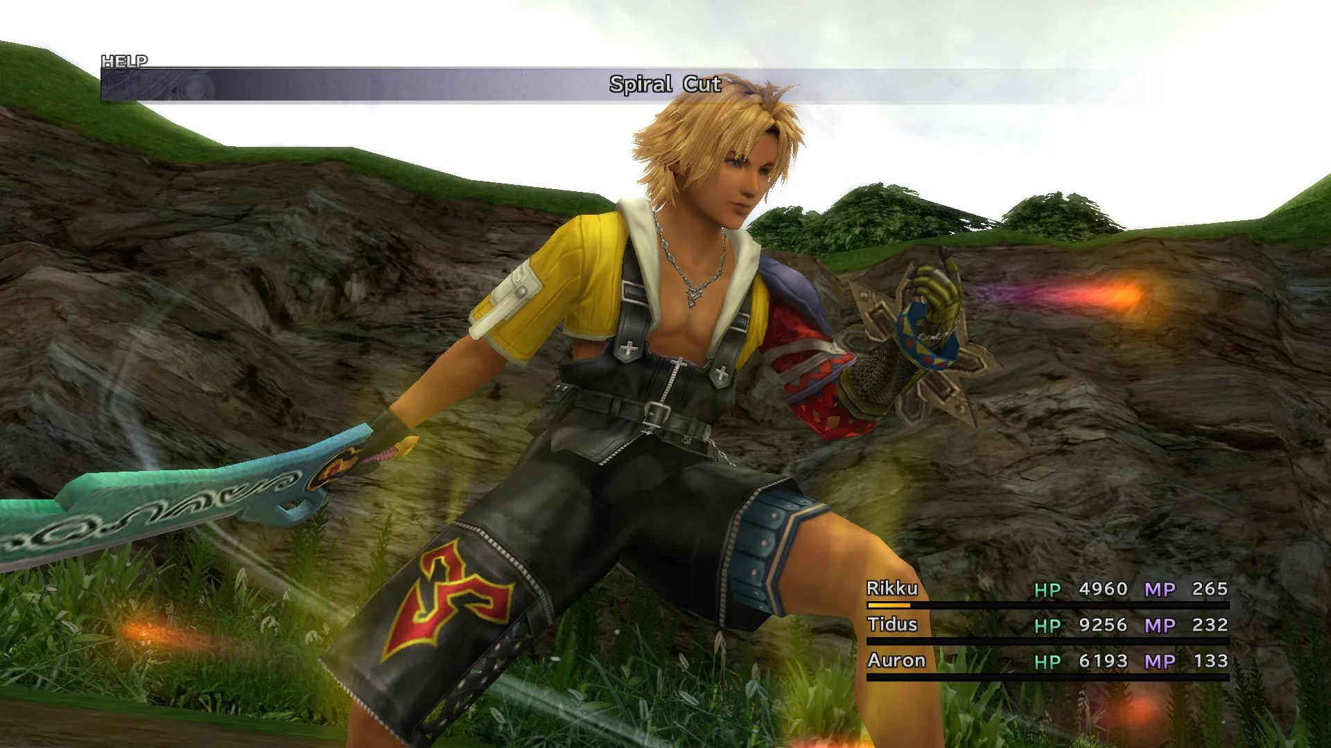 Скриншот из Final Fantasy X