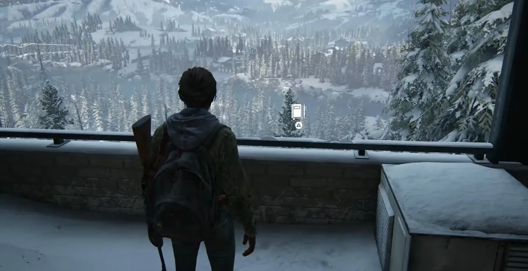 Скриншот из игры The Last of Us Part II