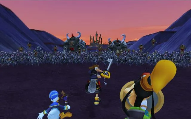 Скриншот из Kingdom Hearts II