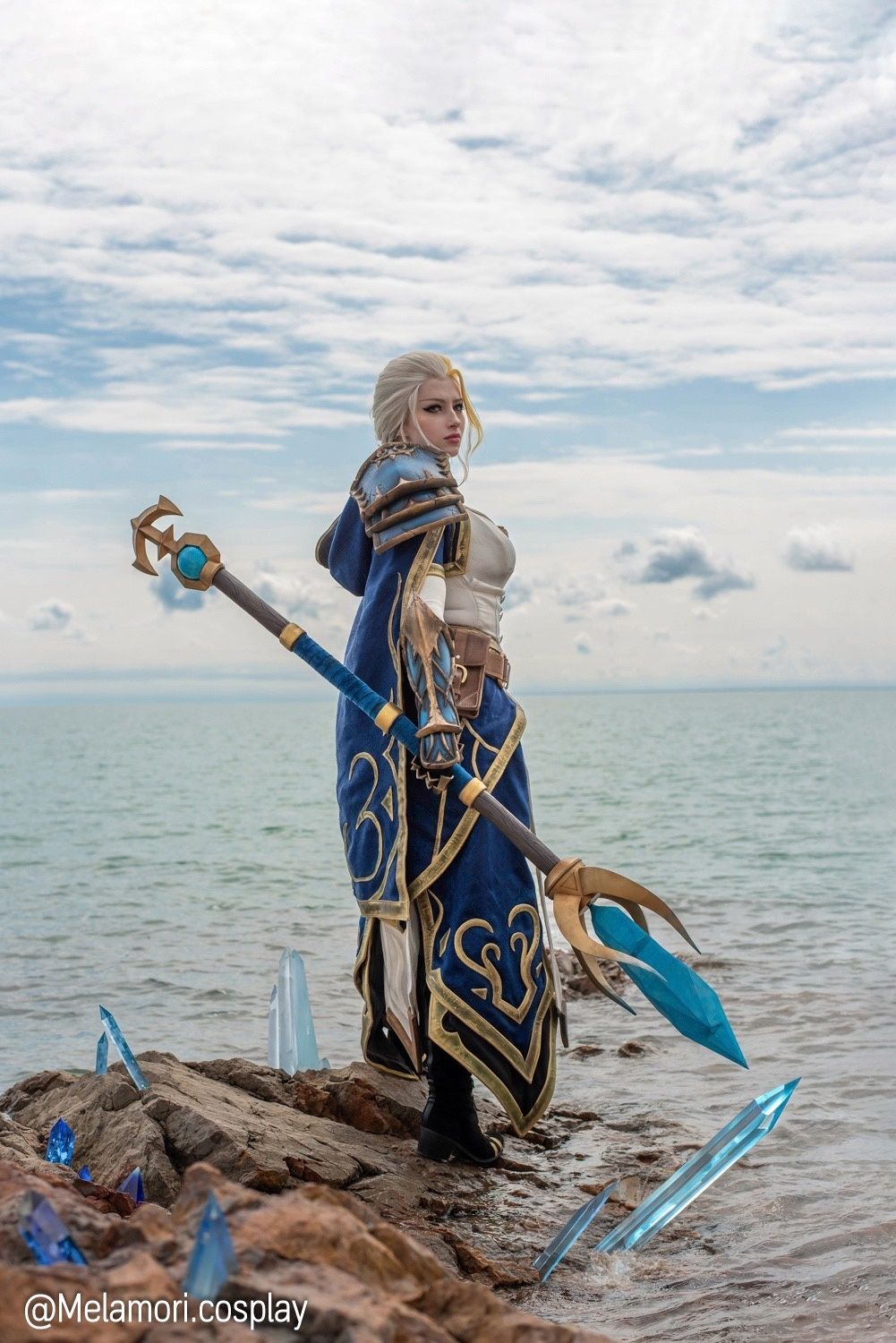 Косплей на Джайну Праудмур из World of Warcraft. Косплеер: Lady Melamori. Источник: vk.com/melamoricosplay