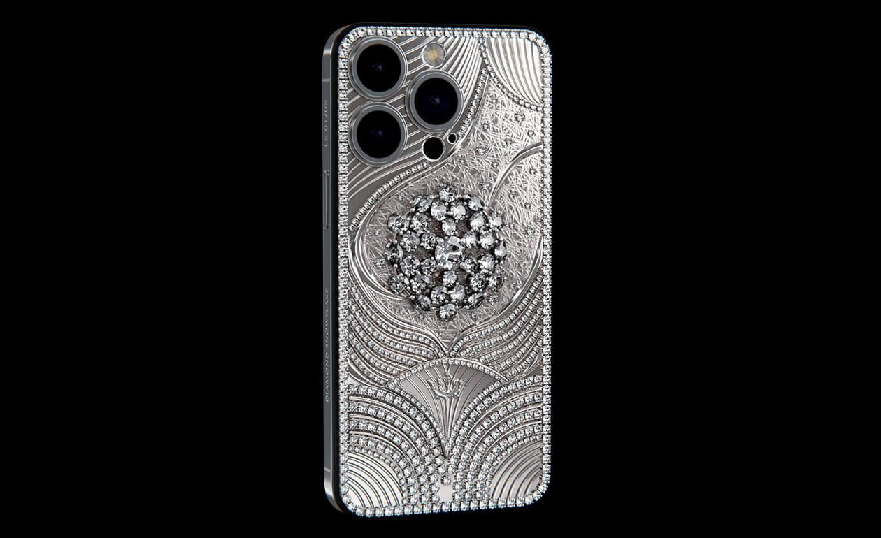 iPhone 14 Pro Max под названием Diamond Snowflake.