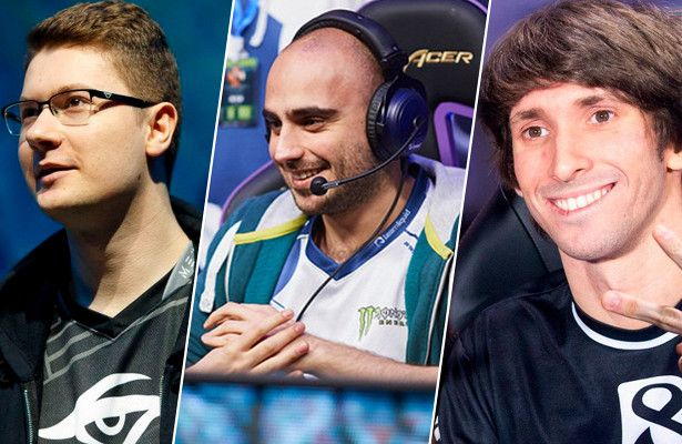 Puppey, KuroKy и Dendi | Изображение: championat.com