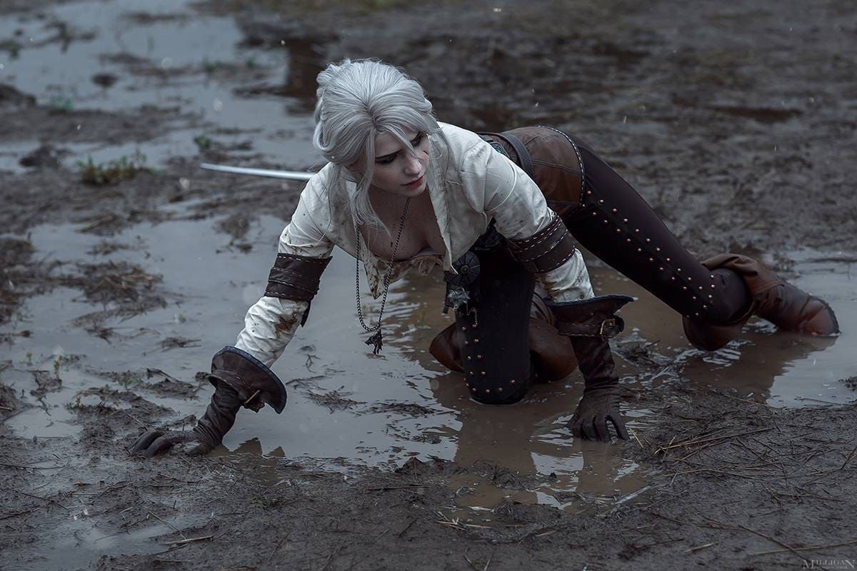 Косплей на Цири из «Ведьмака». Косплеер: Christina cosplay. Фотограф: Milligan Photo. Источник: vk.com/christinacosplay