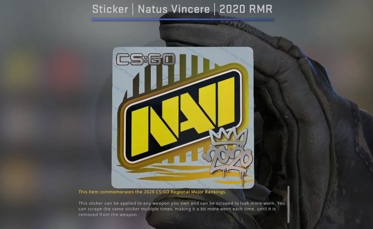 Стикер Natus Vincere